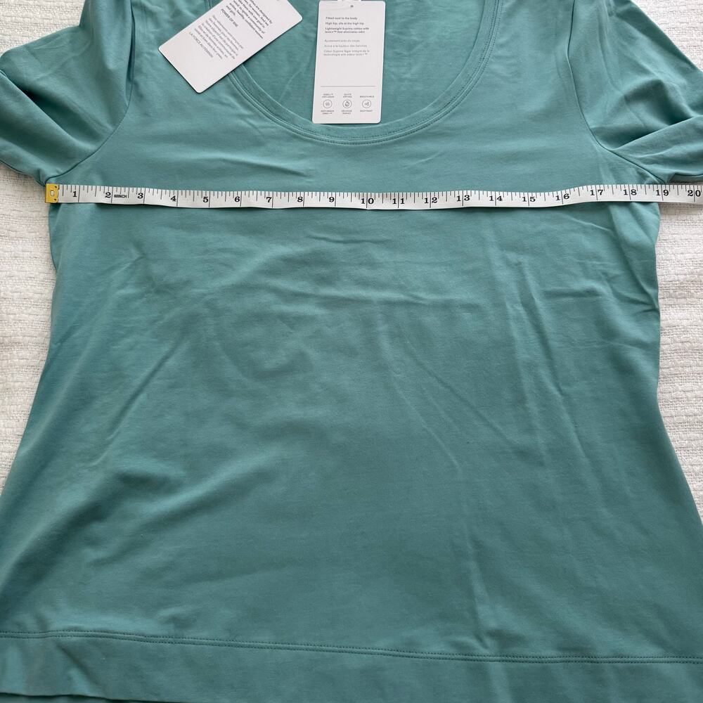 L Athleta Outbound Scoop Neck Top in Dusty Jade - Picture 7 of 8
